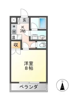 ソシア29【3階】の間取り