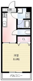 サンライズ【1階】の間取り