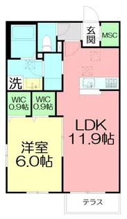 malma kugenuma【1階】の間取り