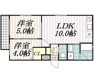 千葉県千葉市中央区神明町【マンション】の間取り