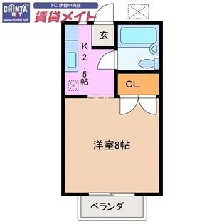 メゾンMIO【1階】の間取り
