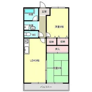 グレンコート【1階】の間取り