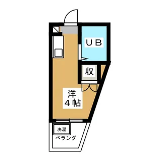 カルム船水【2階】の間取り