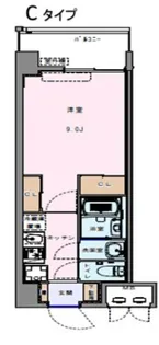 GLUCK MAISON S-SAKAI XVI(グリュックメゾンエスサ【4階】の間取り