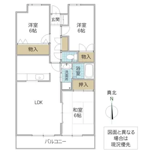 常豊共同ビル【3階】の間取り