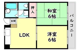 GM藤田町EAST【3階】の間取り