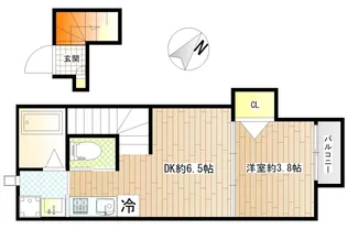 LEPROTTOI【2階】の間取り