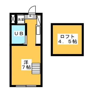ノーブルイズミ【3階】の間取り