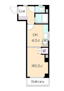 カーサ花の木【3階】の間取り