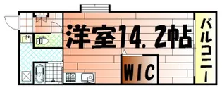 1LKの間取り画像