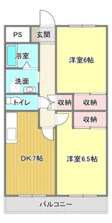 十王マンション【1階】の間取り