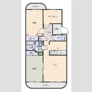 VILLA PERSIMMON【3階】の間取り