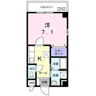 光【3階】の間取り