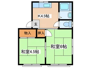 コーポ高木の間取り