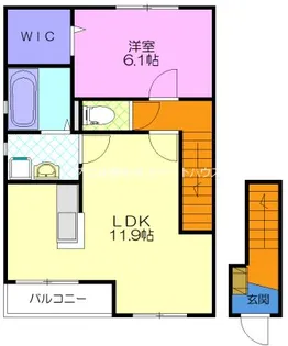 オレウム【2階】の間取り