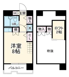 グランコート熊谷弐番館【6階】の間取り