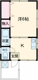 奥富ビル【2階】の間取り