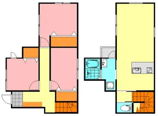 広島県広島市安佐南区東野3【一戸建】の間取り