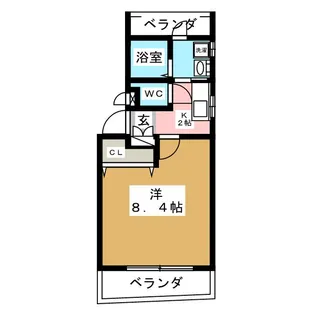 ヤマトマンション大須III【3階】の間取り