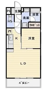 アレグリーア【1階】の間取り