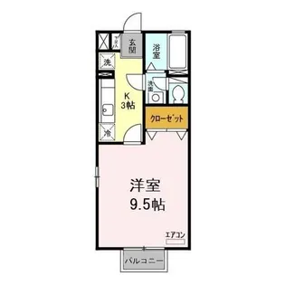 サンフィール【2階】の間取り