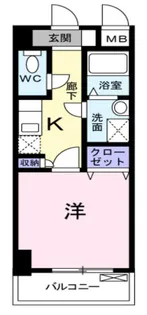 ケンオークニ【7階】の間取り