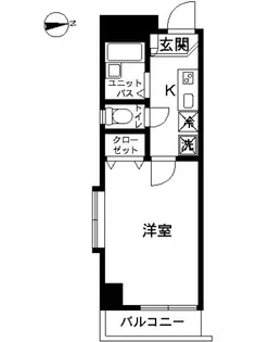 スカイコート両国第3【7階】の間取り