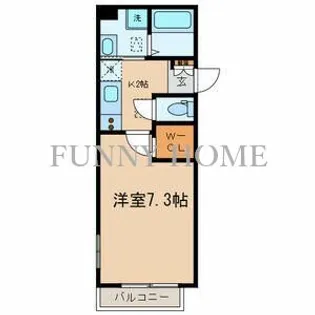 フルール和泉【1階】の間取り