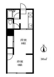 パークサイドハウス【1階】の間取り