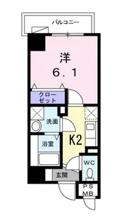 東京都練馬区練馬1【マンション】の間取り