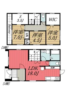 千葉県市原市ちはら台南2【一戸建】の間取り