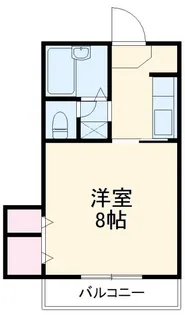 グランデ鶴里【2階】の間取り