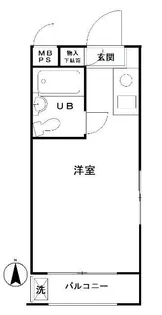 アートイン豊玉【4階】の間取り