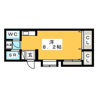 プリンスハウス【1階】の間取り