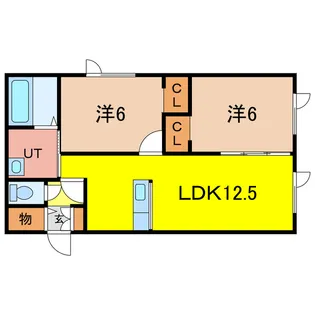 RMPLACEIV【1階】の間取り