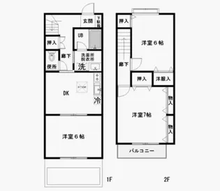 Salem(セーラム) Cの間取り