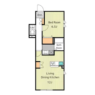 エアリーフ【1階】の間取り