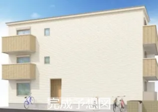 埼玉県越谷市越ヶ谷5【アパート】の外観