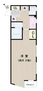 レジャンシック小石川【2階】の間取り