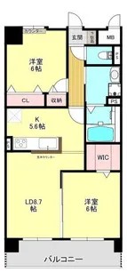 (仮称)港区当知オーナールーム付マンション【4階】の間取り