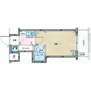 パレ・ドール千石【12階】の間取り