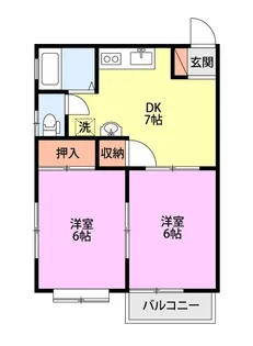 LUNAハウス【1階】の間取り