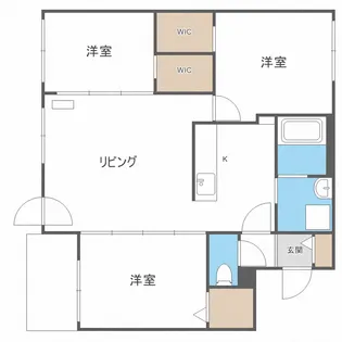 TONY VILLAGE KYOEI【1階】の間取り