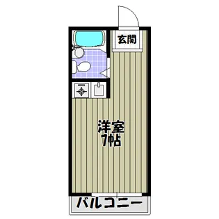 アドバンス錦織【3階】の間取り