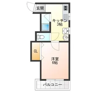 豊グランドハイツ【3階】の間取り