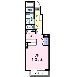 ブリッサ・ハウス【1階】の間取り