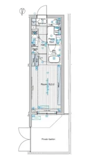 ブライズ多摩川DUE【1階】の間取り