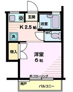 グローリー浦和【2階】の間取り
