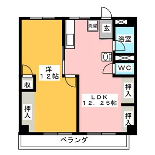 サラソタ ヴィータ【2階】の間取り