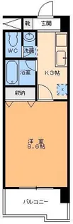 グレイスパル本町【6階】の間取り